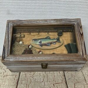 Fishing decor box